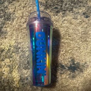 Dunkin  Iridescent Holographic Acrylic Tumbler 24 Oz 
*** LIMITED EDITION 2023 *